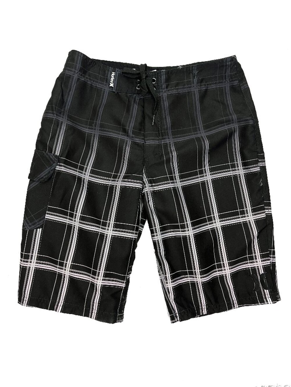 Hurley NEW NWT puerto rico boardshorts black Board Surf Beach Swim Boys 16 / 28